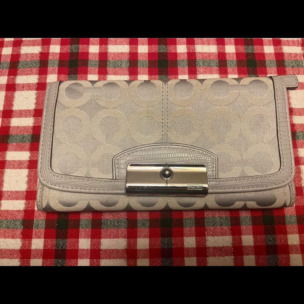 White Coach Wallet